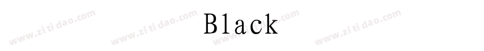 华文宋体 Black转换器字体转换